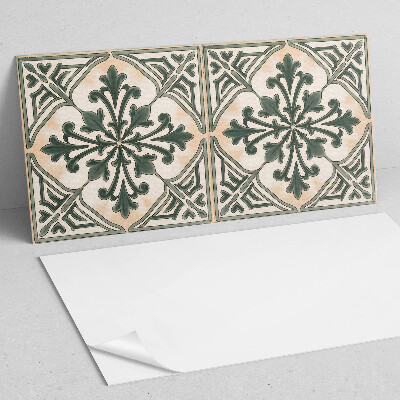 Panou decorativ pvc Model de plante într-un pătrat
