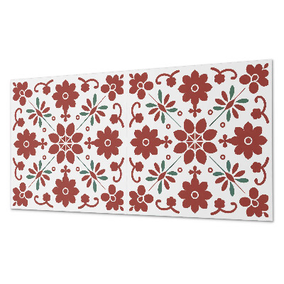Panou decorativ pvc Model floral cu frunze