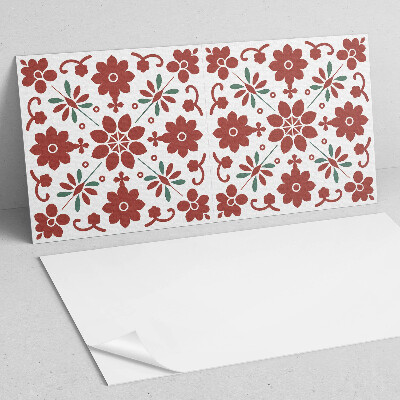 Panou decorativ pvc Model floral cu frunze