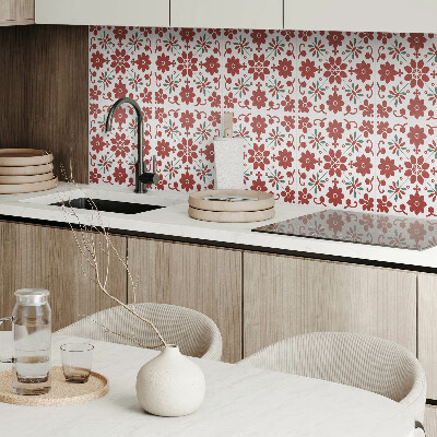 Panou decorativ pvc Model floral cu frunze