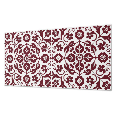 Panou de perete Model floral cu ornamente