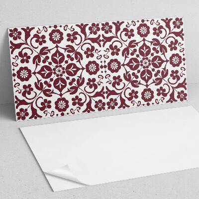 Panou de perete Model floral cu ornamente