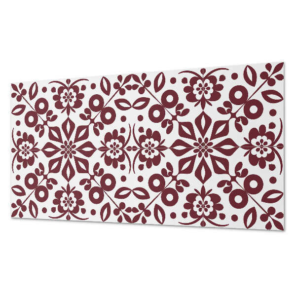 Panou perete Model floral cu frunze