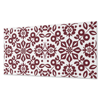 Panou perete Model floral cu frunze