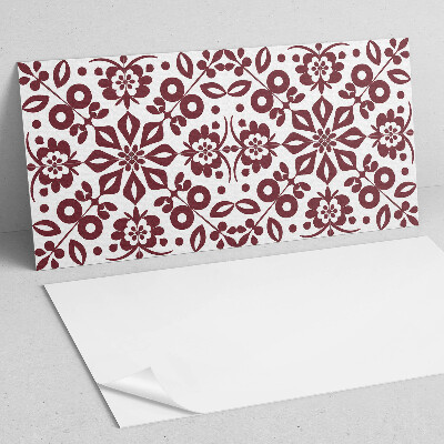 Panou perete Model floral cu frunze