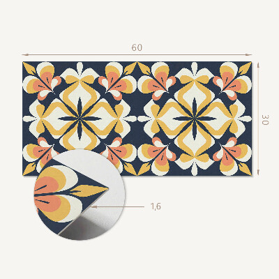 Panou decorativ pvc Model floral geometric