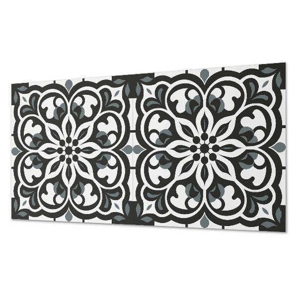 Panou decorativ pvc Model floral cu ornamente
