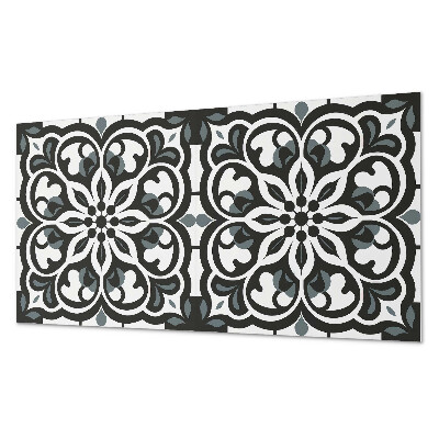 Panou decorativ pvc Model floral cu ornamente