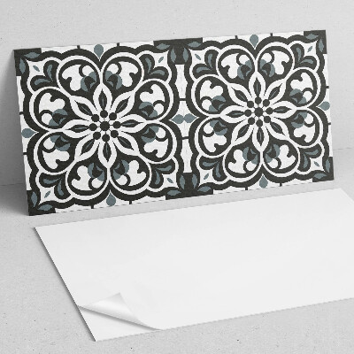 Panou decorativ pvc Model floral cu ornamente