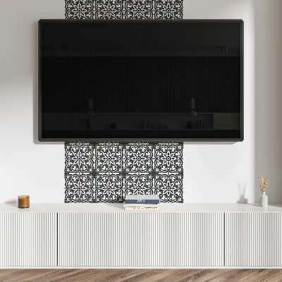Panou decorativ pvc Model floral cu ornamente
