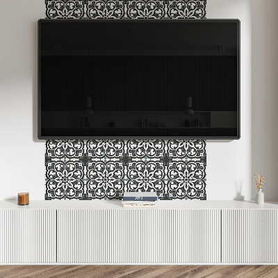 Panou decorativ pvc Model floral cu ornamente