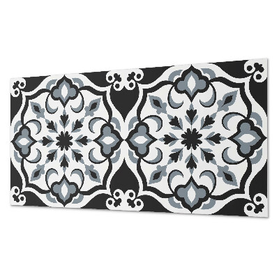 Panou de perete Model floral cu ornamente