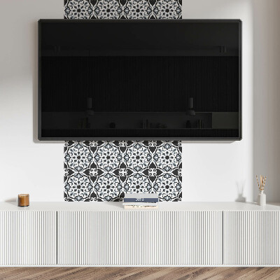 Panou de perete Model floral cu ornamente