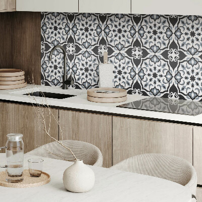 Panou de perete Model floral cu ornamente