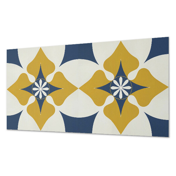 Panou de perete Model floral cu simetrie