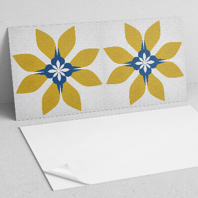 Panou perete Model floral cu frunze