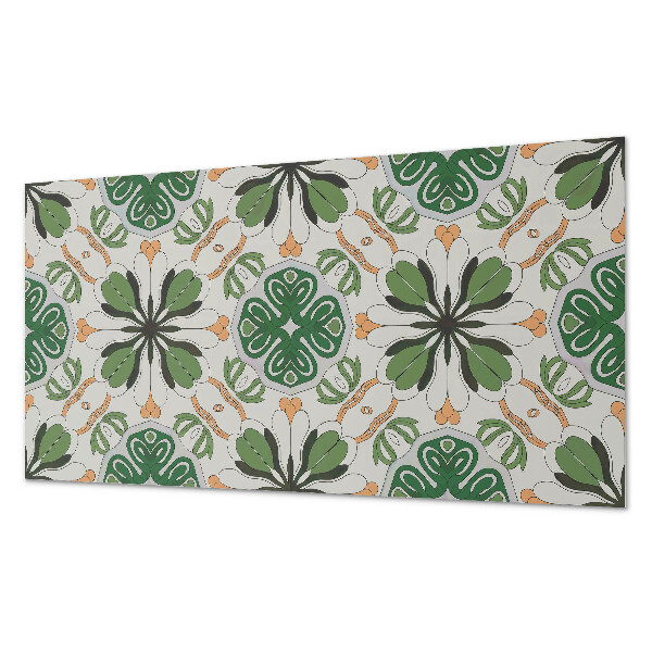 Panou decorativ pvc Model floral în simetrie