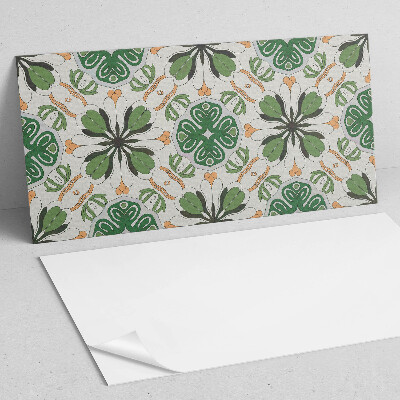 Panou decorativ pvc Model floral în simetrie