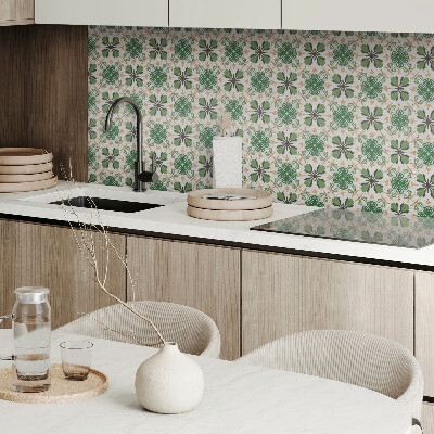 Panou decorativ pvc Model floral în simetrie