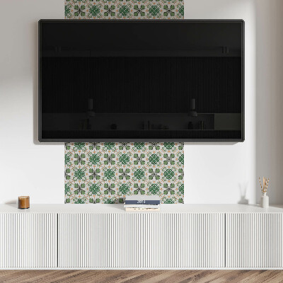 Panou decorativ pvc Model floral în simetrie
