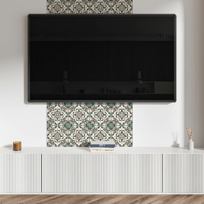 Panou de perete Model floral cu frunze