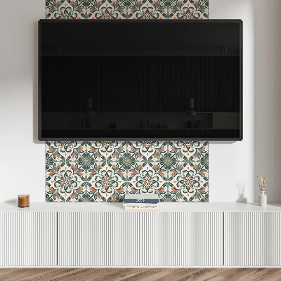 Panou de perete Model floral cu frunze
