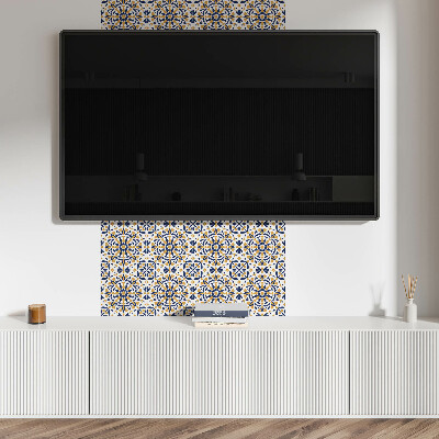 Panou decorativ pvc Model floral în simetrie