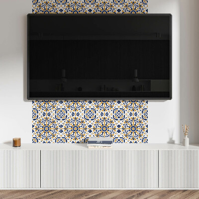 Panou decorativ pvc Model floral în simetrie