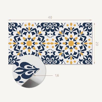 Panou de perete Model de mandala floral