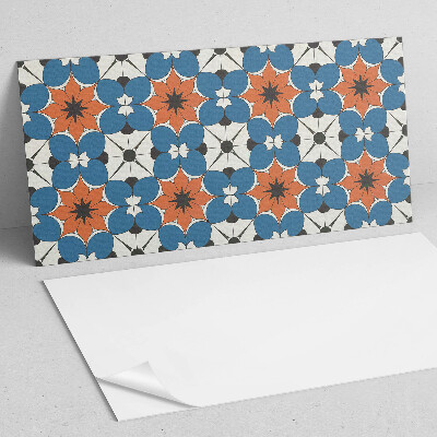 Panou de perete Model floral pe fundal