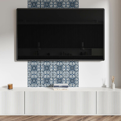 Panou decorativ pvc Model floral cu ornamente