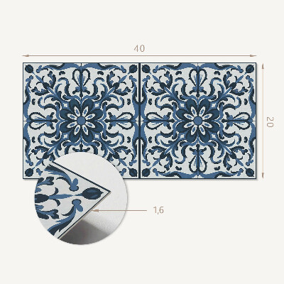 Panou decorativ pvc Model floral cu ornamente