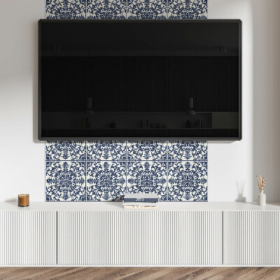 Panou de perete Model floral cu frunze