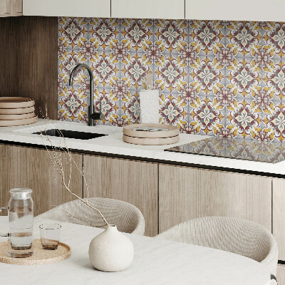 Panou decorativ pvc Model de mozaic floral