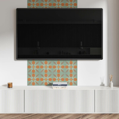 Panou de perete Model floral cu frunze