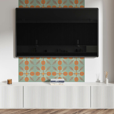Panou de perete Model floral cu frunze
