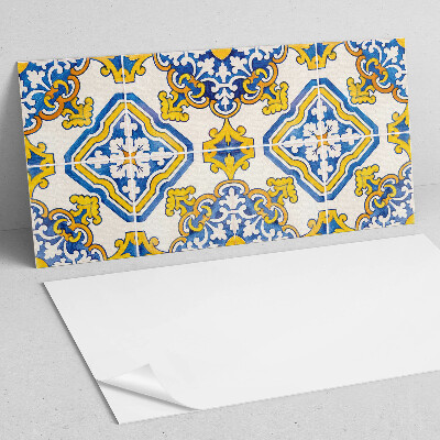 Panou decorativ pvc Model de mozaic cu flori