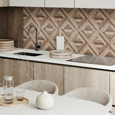 Panou decorativ pvc Model de panouri din lemn