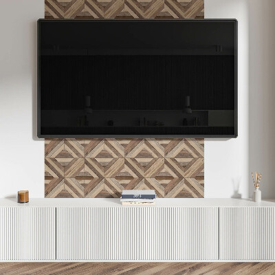 Panou decorativ pvc Model de panouri din lemn