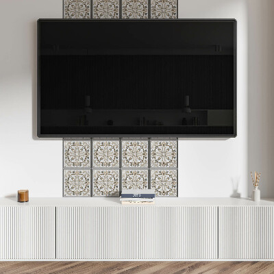 Panou de perete Model floral cu simetrie