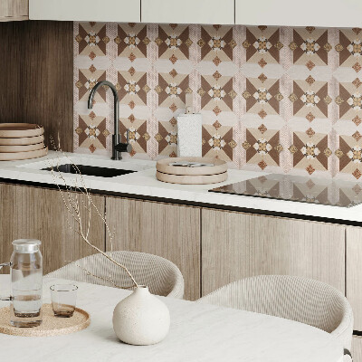 Panou de perete Model de mozaic cu ornamente