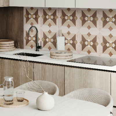 Panou de perete Model de mozaic cu ornamente
