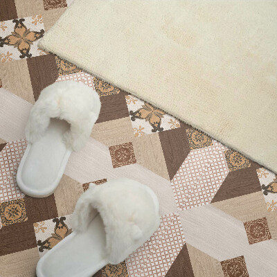 Panou de perete Model de mozaic cu ornamente