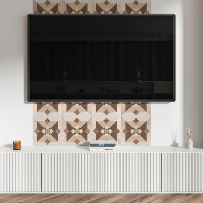 Panou de perete Model de mozaic cu ornamente