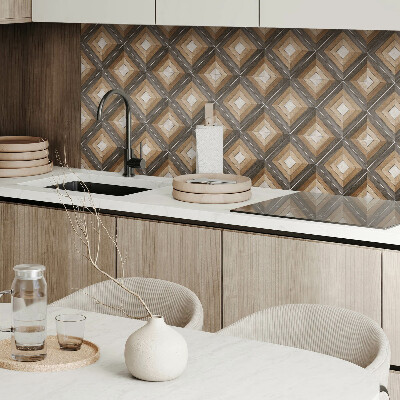 Panou perete Model geometric cu diamante