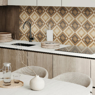 Panou decorativ pvc Model geometric în carouri