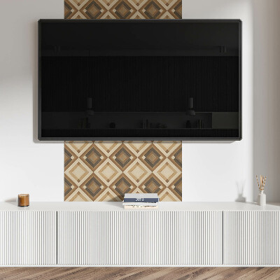 Panou decorativ pvc Model geometric în carouri