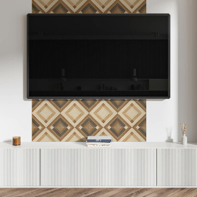 Panou decorativ pvc Model geometric în carouri