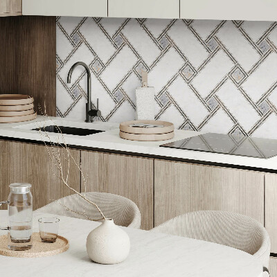 Panou decorativ pvc Model geometric cu linii