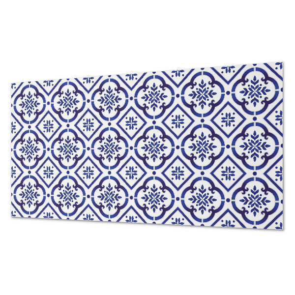 Panou decorativ pvc Model de faianță cu ornamente
